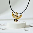Hornbill Spirit Silver Necklace,,hi-res view 1