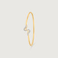 Graceful Twirl Diamond Bangle,,hi-res view 4
