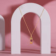 Hidden Charm 18KT Chain Ruby Pendant with chain,,hi-res view 1