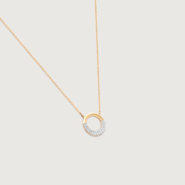 Orbit Glow Diamond Necklace,,hi-res image number null
