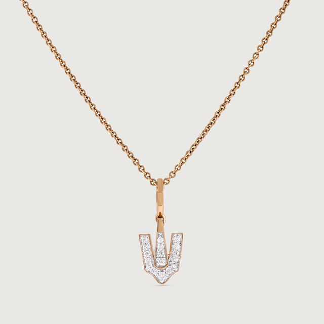 Tirupati Balaji Gold and Diamond Pendant,,hi-res image number null