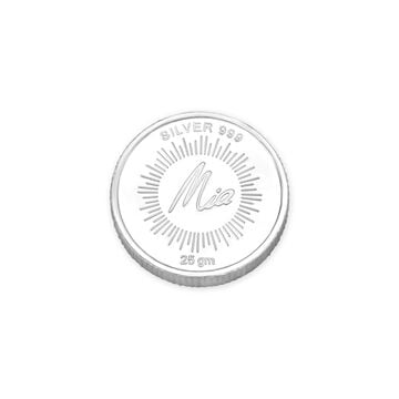 25 GM 999 Brilliant Lotus Silver Coin