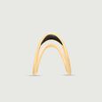Wavy Minimalist Gold Ring,,hi-res view 3
