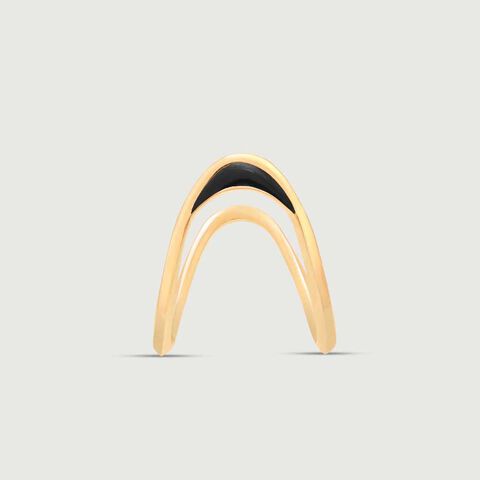 Wavy Minimalist Gold Ring