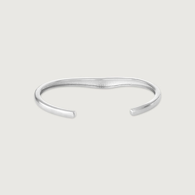 Fluid Curve Silver Kada,,hi-res image number null
