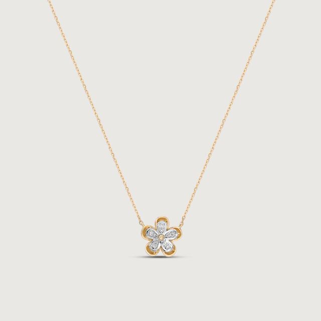 Blossom Whisper Diamond Necklace,,hi-res image number null