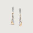 Graceful Drift Diamond Drop Earrings,,hi-res view 3