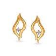 Contemporary Diamond Stud Earrings,,hi-res view 1