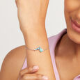 Sea Sparkle Silver Bracelet,,hi-res view 2