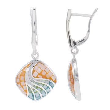 Free-Flowing 92.5 Silver Drop Earrings