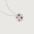Mother of Pearl Starry Silver Pendant,,hi-res view 4