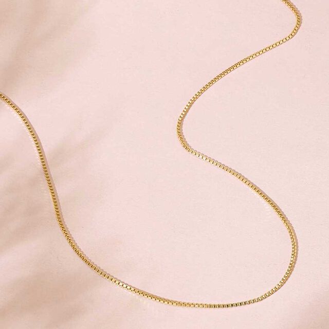 Sleek Shine Gold Chain,,hi-res image number null