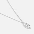 Guardian Eye Silver Necklace,,hi-res view 4