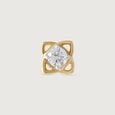 Ethereal Radiance Gold and Diamond Nose Pin,,hi-res view 3