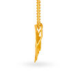 Mia by Tanishq Friends of Bride 14KT Yellow Gold Pendant with Hexagon Design,,hi-res view 2