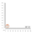 14KT Rose Gold Elegant Alternating Circle Diamond Stud Earring,,hi-res view 4