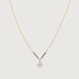 Elegant Sculptural Diamond Mangalsutra,,hi-res view 4