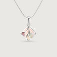 Graceful Sculpted Opal Silver Pendant,,hi-res view 3