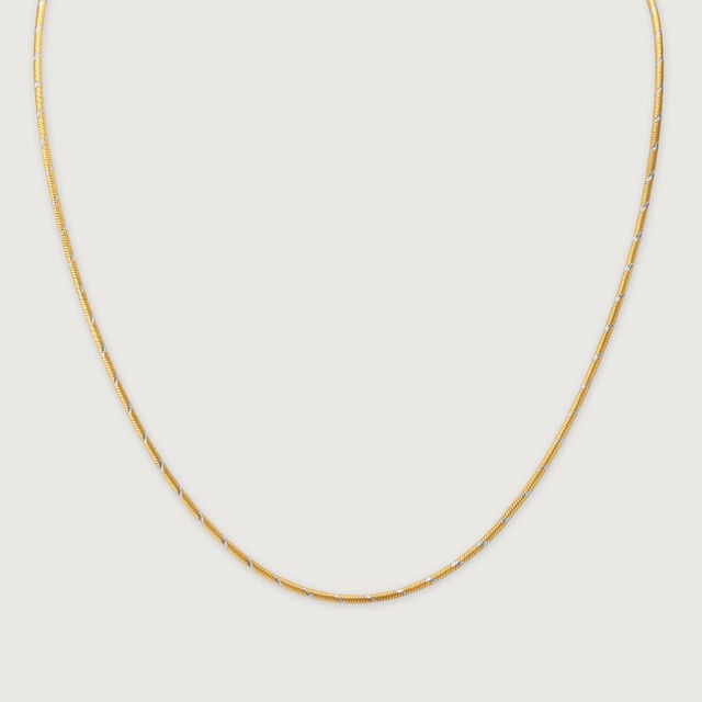 Chic Charm 22KT Gold Chain,,hi-res image number null