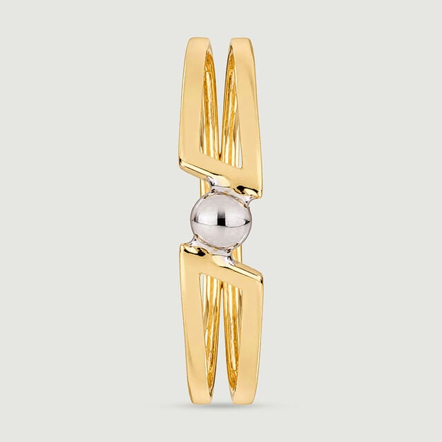 Dynamic Twisted Gold Ring,,hi-res image number null