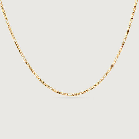 Classic Figaro Link Gold Chain