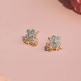 Butterfly Garden Diamond Stud Earrings,,hi-res view 1