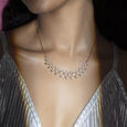 Disco Dream Gold & Diamond Necklace,,hi-res view 3