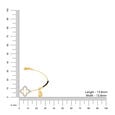 14KT Yellow Gold Clover Forever Diamond Mangalsutra Bracelet,,hi-res view 4