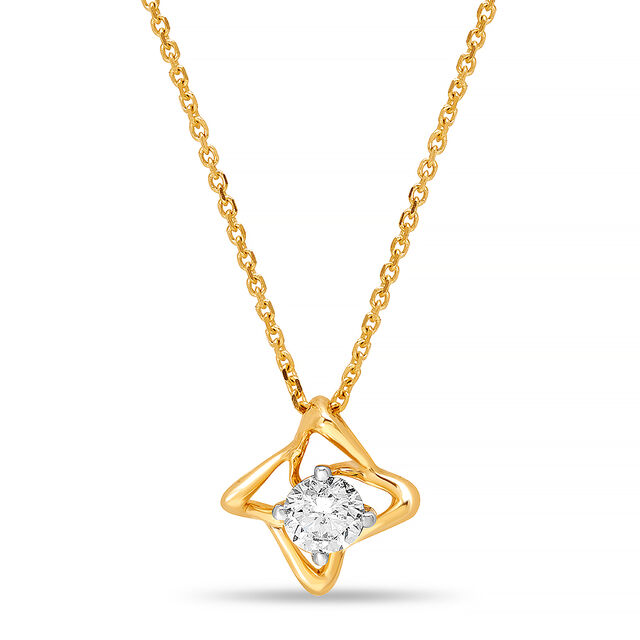 Sparkling Reflections Solitaire Necklace,,hi-res image number null