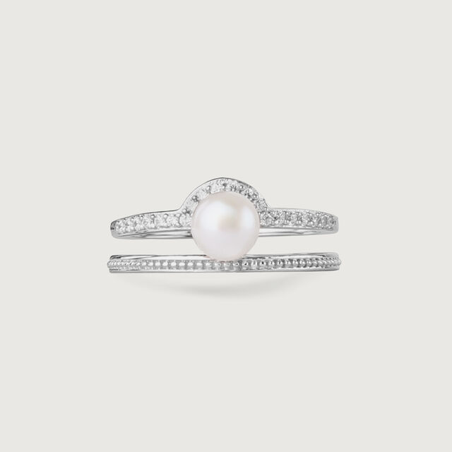 Halo Arc Silver Ring,,hi-res image number null