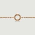 Radiant Circular Gold Bracelet,,hi-res view 5