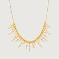 Bold Radiant Gold Necklace,,hi-res view 4