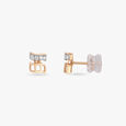 Urban Rhythm Diamond Stud Earrings,,hi-res view 2