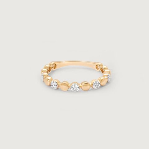 Lustre Link Diamond Ring