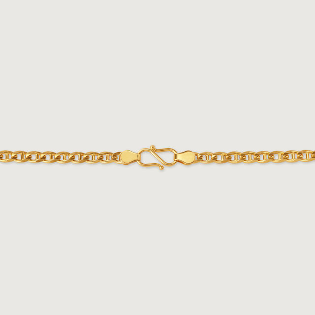 Cascade Link 22 Kt Gold Chain,,hi-res image number null