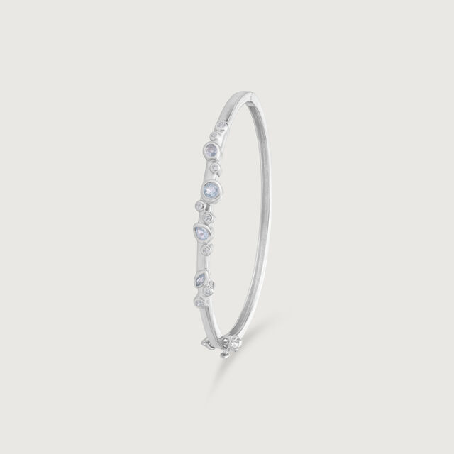 Dreamy Sky Silver Bangle,,hi-res image number null