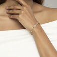 Paisley Paradise Gold and Diamond Bangle,,hi-res view 2