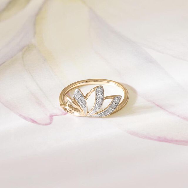 Petal Glow Diamond Ring,,hi-res image number null