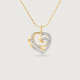 Enchanted Swirl Diamond Pendant,,hi-res view 3