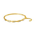 14KT Yellow Gold Colours at Work Bangle,,hi-res view 1