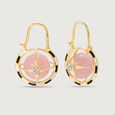 Versatile Chic Reversible 14KT Diamond Hoop Earrings,,hi-res view 5