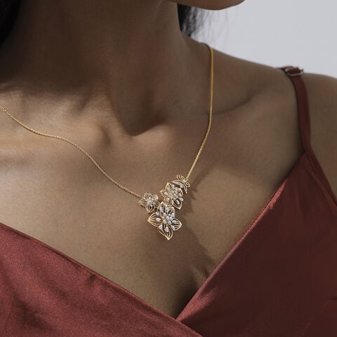 Flourishing Harmony Diamond Necklace