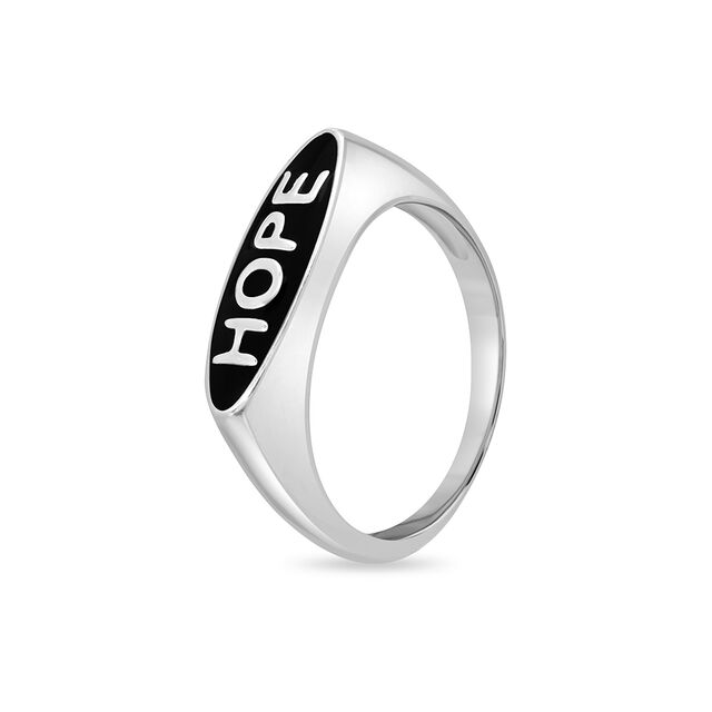 925 Silver Hope Signet Ring,,hi-res view 1