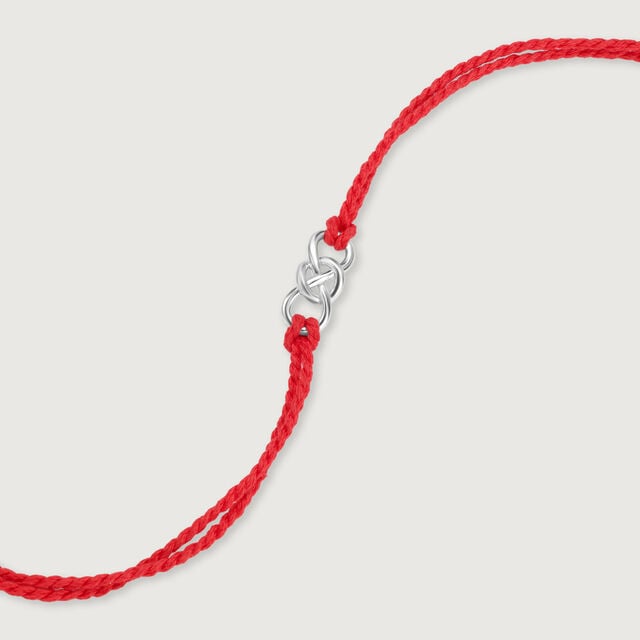 Forever Link Silver Rakhi,,hi-res image number null