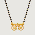 Eternal Heritage 22 Kt Gold Vati Mangalsutra,,hi-res view 3