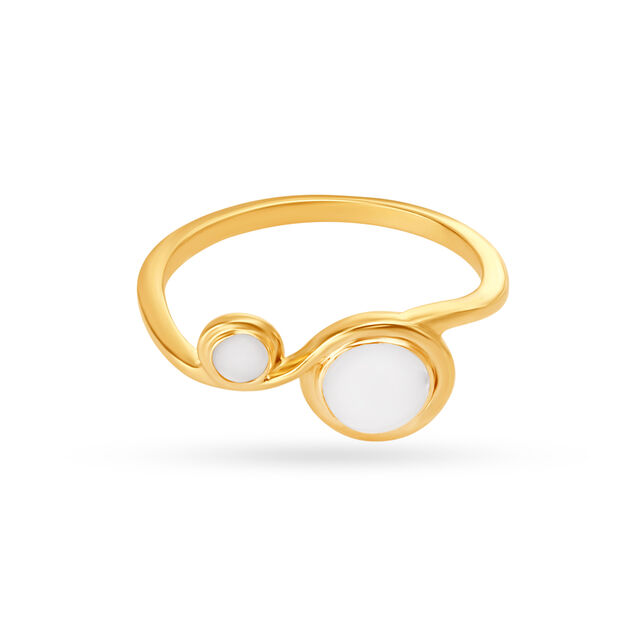 14kt Yellow Gold Flamingo-inspired Finger Ring,,hi-res view 2