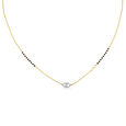 14KT Yellow Gold Evil Eye Mangalsutra,,hi-res view 1