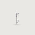 Whimsical Amethyst Silver Brooch,,hi-res view 6
