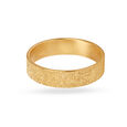 Alluring Multifinish Gold Finger Ring for Men,,hi-res view 2