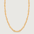 Gleaming Contour 18KT Gold Chain,,hi-res view 3